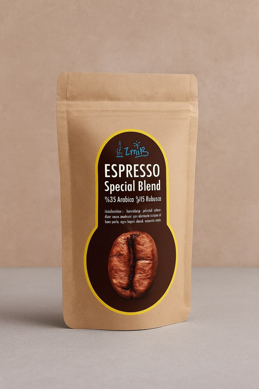 etiket, kahve etiketi