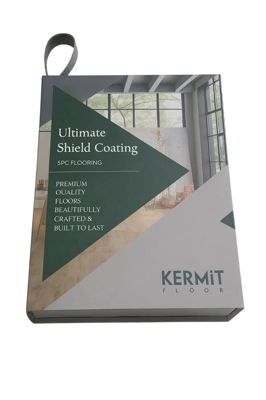 SPC zemin kaplama ve lüks parke renk seçenekleri için numune kartelası