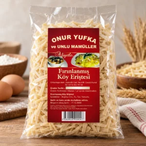 gida urun etiketi eriste ambalaj baskisi